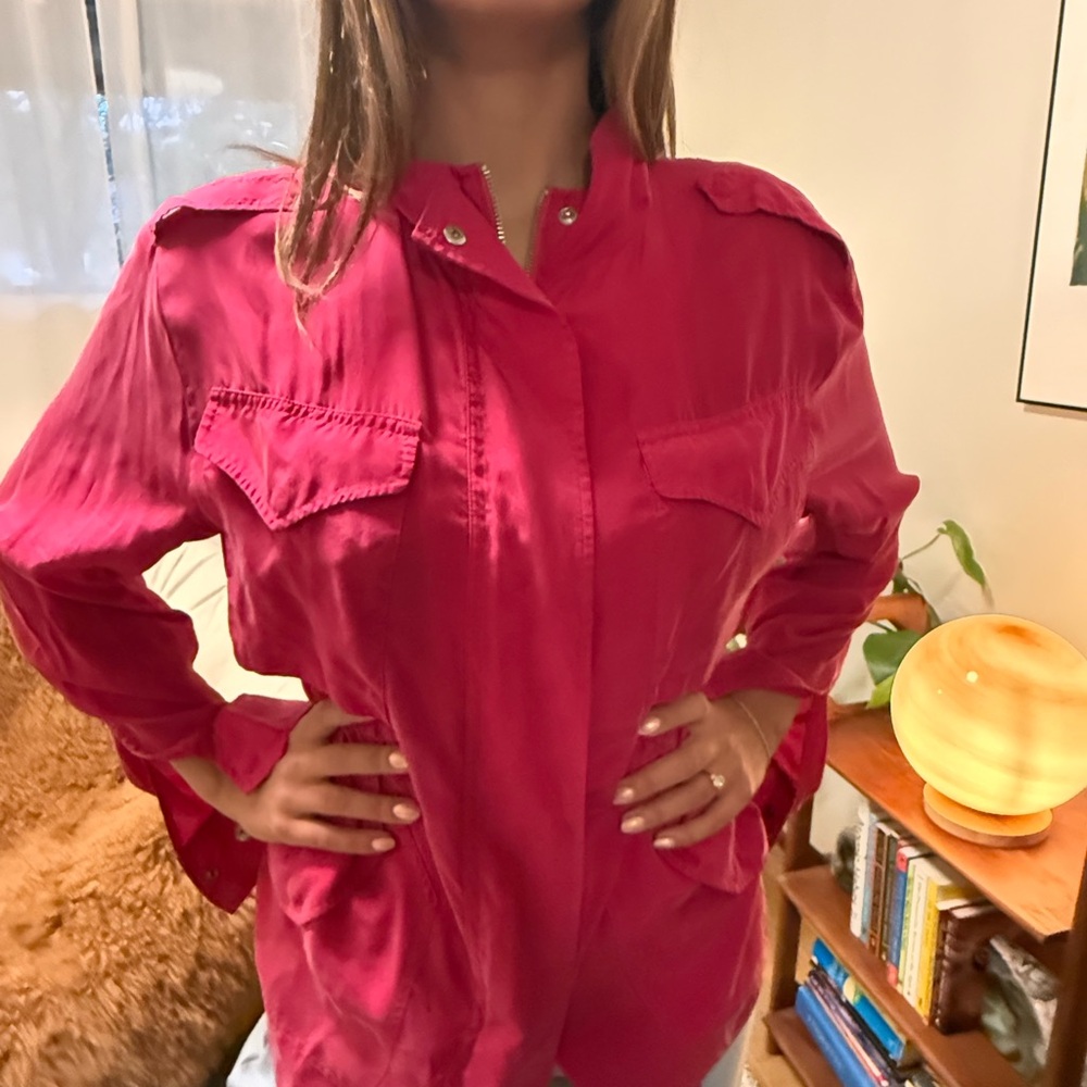 Rag & Bone Silk jacket
